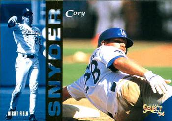 1994 Select #170 Cory Snyder Front