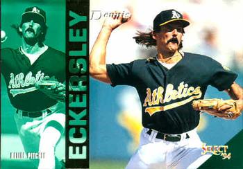 1994 Select #245 Dennis Eckersley Front