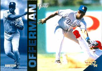 1994 Select #246 Jose Offerman Front