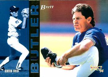 1994 Select #258 Brett Butler Front