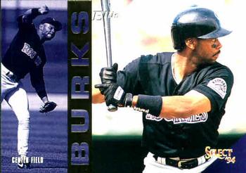 1994 Select #287 Ellis Burks Front