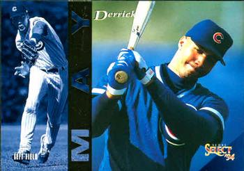 1994 Select #38 Derrick May Front