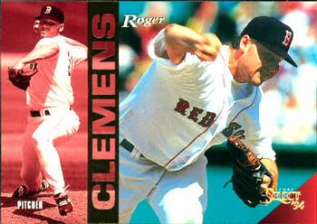 1994 Select #61 Roger Clemens Front