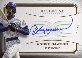 2023 Topps Definitive - Legendary Autograph Collection #LAC-AD Andre Dawson Front