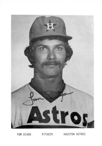 1978 Houston Astros Photocards #NNO Tom Dixon Front