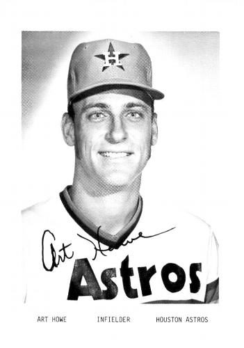 1978 Houston Astros Photocards #NNO Art Howe Front