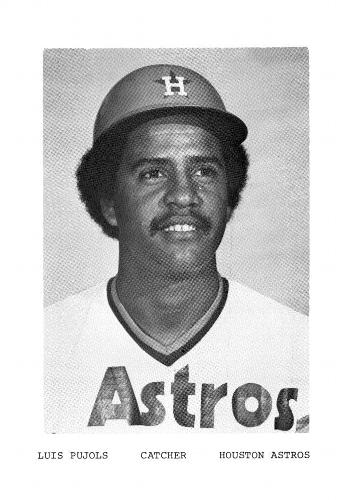 1978 Houston Astros Photocards #NNO Luis Pujols Front