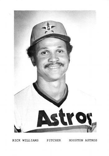 1978 Houston Astros Photocards #NNO Rick Williams Front