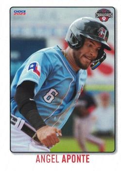 2023 Choice Hickory Crawdads (Series Two) #NNO Angel Aponte Front