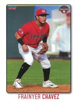 2023 Choice Hickory Crawdads (Series Two) #NNO Frainyer Chavez Front