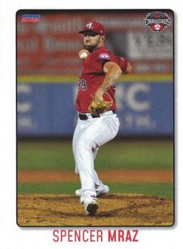 2023 Choice Hickory Crawdads (Series Two) #NNO Spencer Mraz Front