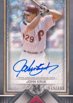 2023 Topps Museum Collection - Archival Autographs #AA-JK John Kruk Front