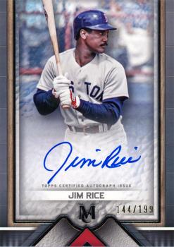 2023 Topps Museum Collection - Archival Autographs #AA-JRI Jim Rice Front