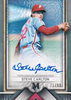 2023 Topps Museum Collection - Archival Autographs #AA-SC Steve Carlton Front