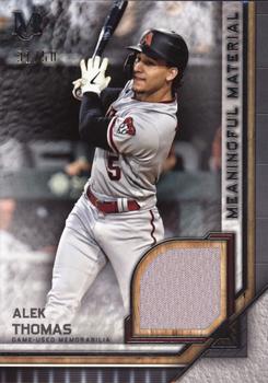 2023 Topps Museum Collection - Meaningful Materials Relics #MMR-AT Alek Thomas Front