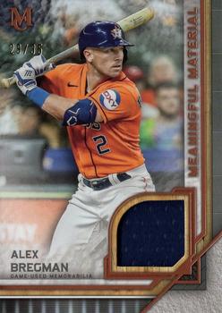 2023 Topps Museum Collection - Meaningful Materials Relics Copper #MMR-ABRE Alex Bregman Front