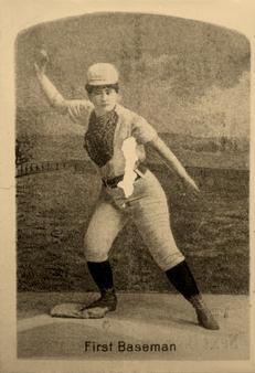1880 Girl Series Baseball Comics (H804-41) #NNO First Baseman Front