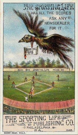 1880 Sporting Life Baseball Comics (H804-8A) #NNO The Sporting Life Has All The Scores Front