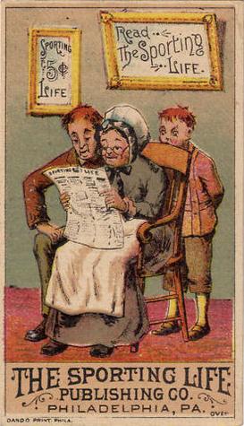 1880 Sporting Life Baseball Comics (H804-8C) #NNO Read the Sporting Life Front