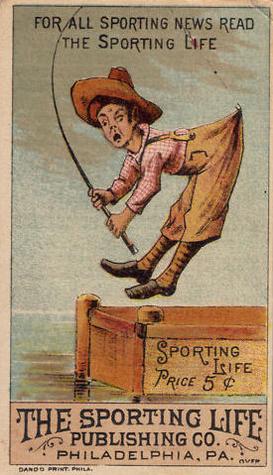 1880 Sporting Life Baseball Comics (H804-8C) #NNO Sporting Life Price 5c Front