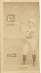 1886 Virginia Brights Cigarettes (N48 Type 1) #3 1st Base Front
