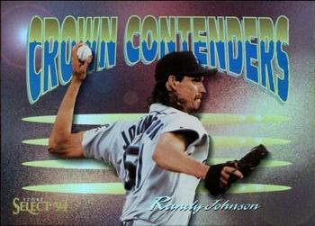 1994 Select - Crown Contenders #CC4 Randy Johnson Front
