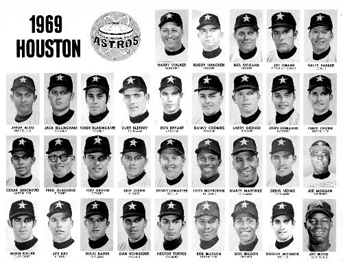 1969 Houston Astros Team Photo #NNO 1969 Houston Astros Front