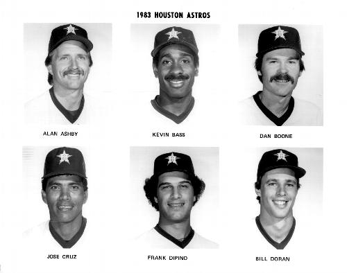 1983 Houston Astros Photos #NNO Alan Ashby Front