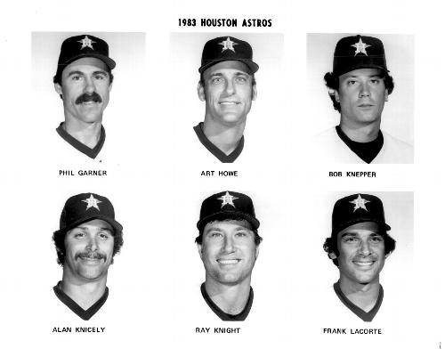 1983 Houston Astros Photos #NNO Phil Garner Front