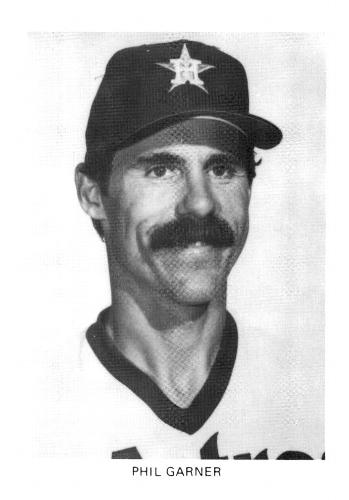 1987 Koppa 1983-85 Houston Astros Commemorative Photocards #NNO Phil Garner Front