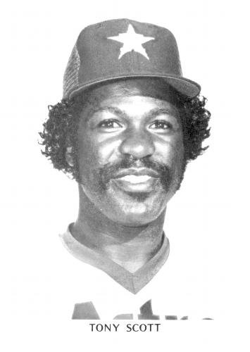 1987 Koppa 1983-85 Houston Astros Commemorative Photocards #NNO Tony Scott Front