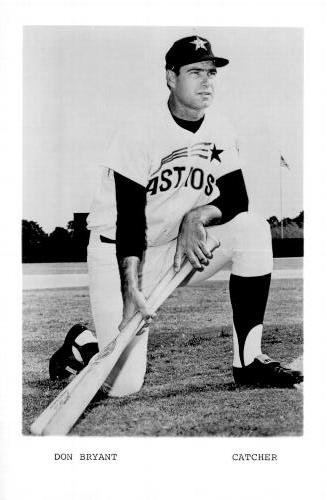 1970 Houston Astros Photocards #NNO Don Bryant Front