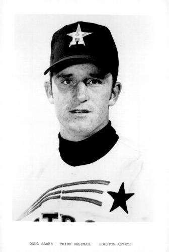 1970 Houston Astros Photocards #NNO Doug Rader Front