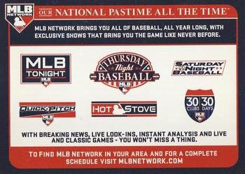 2009 Topps MLB Network #NNO Greg Amsinger Back