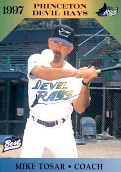 1997 Best Princeton Devil Rays #3 Mike Tosar Front