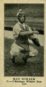 1916 Sporting News (M101-5) #155 Ray Schalk Front