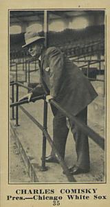 1916 Sporting News (M101-5) #35 Charles Comiskey Front