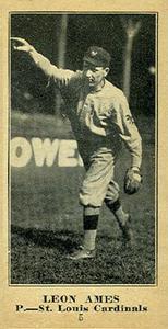 1916 Sporting News (M101-5) #5 Leon Ames Front