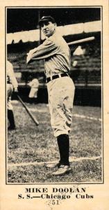 1916 Sporting News (M101-5) #51 Mike Doolan Front