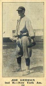 1916 Sporting News (M101-5) #66 Joe Gedeon Front