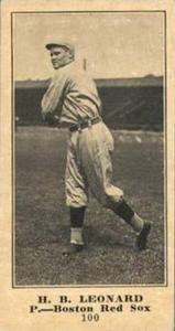 1916 Sporting News (M101-5) #100 H. B. Leonard Front