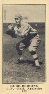 1916 Sporting News (M101-5) #132 Rube Oldring Front