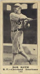 1916 Sporting News (M101-5) #145 Bob Roth Front