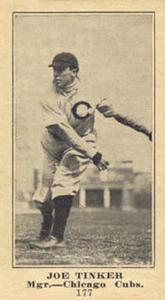 1916 Sporting News (M101-5) #177 Joe Tinker Front