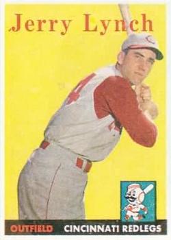 1958 Topps #103 Jerry Lynch Front