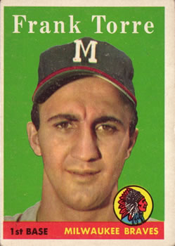 1958 Topps #117 Frank Torre Front