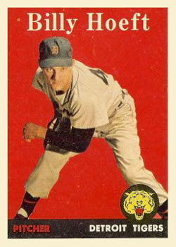 1958 Topps #13 Billy Hoeft Front
