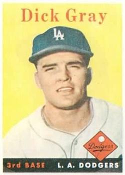 1958 Topps #146 Dick Gray Front