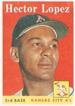 1958 Topps #155 Hector Lopez Front