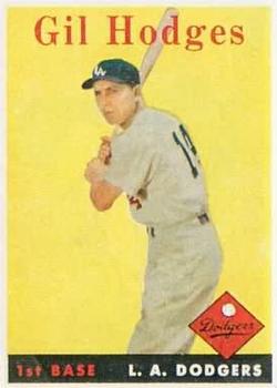 1958 Topps #162 Gil Hodges Front